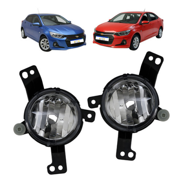 Farol Auxiliar Milha Chevrolet Onix 2020 A 2025 Par Ld/le