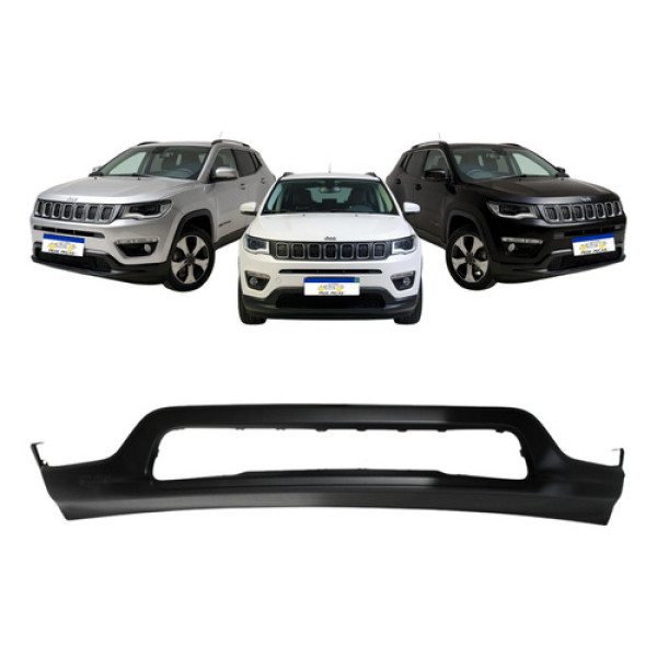Spoiler Parachoque Dianteiro Jeep Compass 2017 A 2021