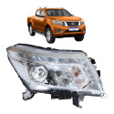 Farol Nissan Frontier Com Led 2017 A 2022 Cromado Novo Ld Direito/passageiro
