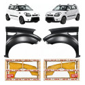 Par Paralama Kia Soul 2009 A 2014 C/furo Ex U.173 Novo