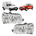 Par Farol Fiat Uno Fiorino Mille Economy 2004 2005 A 2013 Ambos Lados
