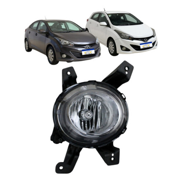 Farol Milha Direito Hyundai Hb20 2019 A 2022 C/globo Optico 