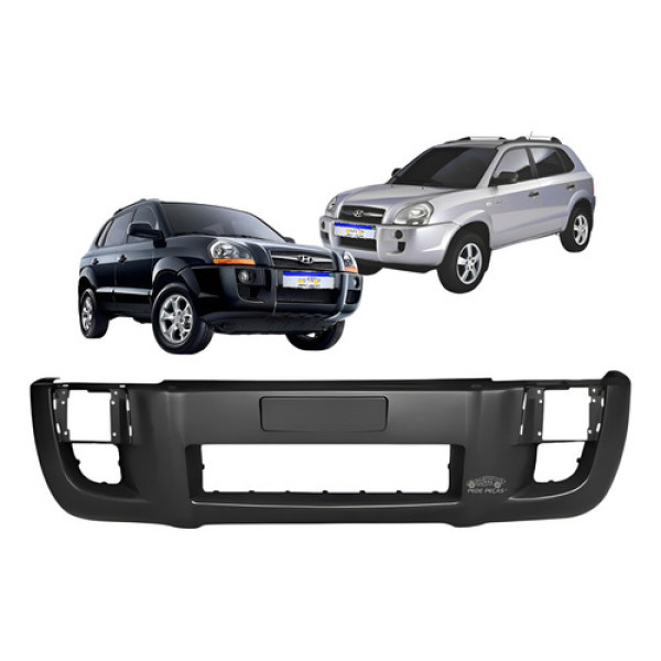 Parachoque Dianteiro Hyundai Tucson 2005 2006 2007 A 2018 Preto