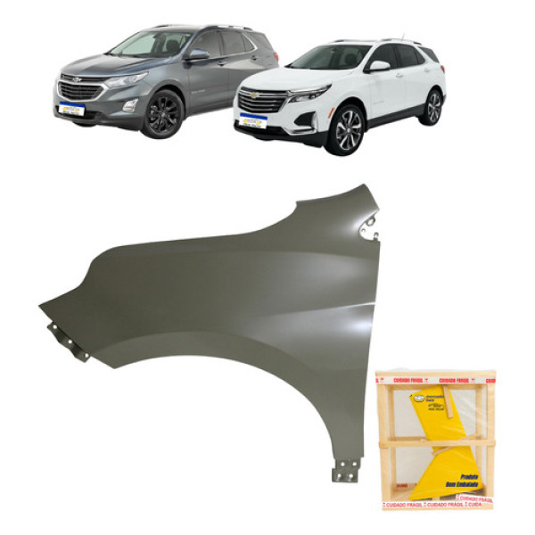 Paralama Gm Equinox 2018 2019 2020 2021 2022 2023 2024 L.e