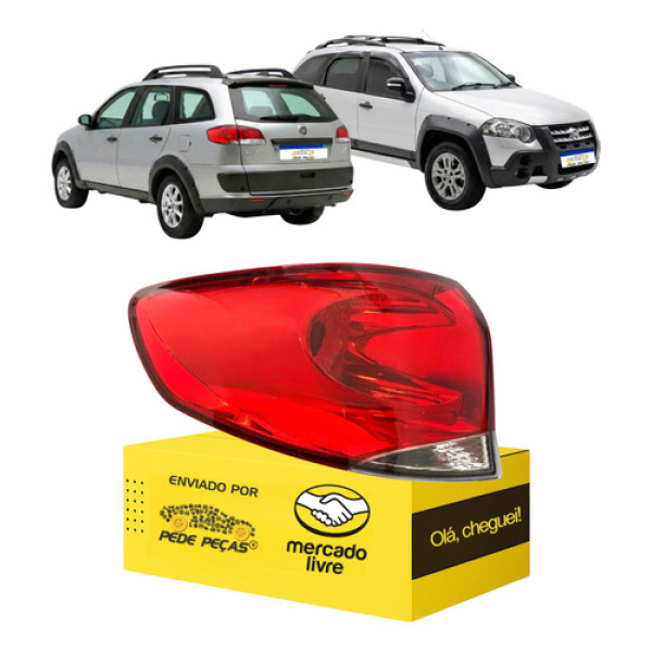 Lanterna Palio Weekend 2009 10 11 12 13 14 15 16 A 2020 L.e Esquerdo/motorista Esquerdo