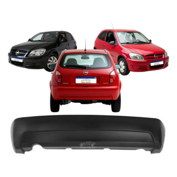 Parachoque Traseiro Gm Celta 2006 A 2012 Life Super Lt Ls
