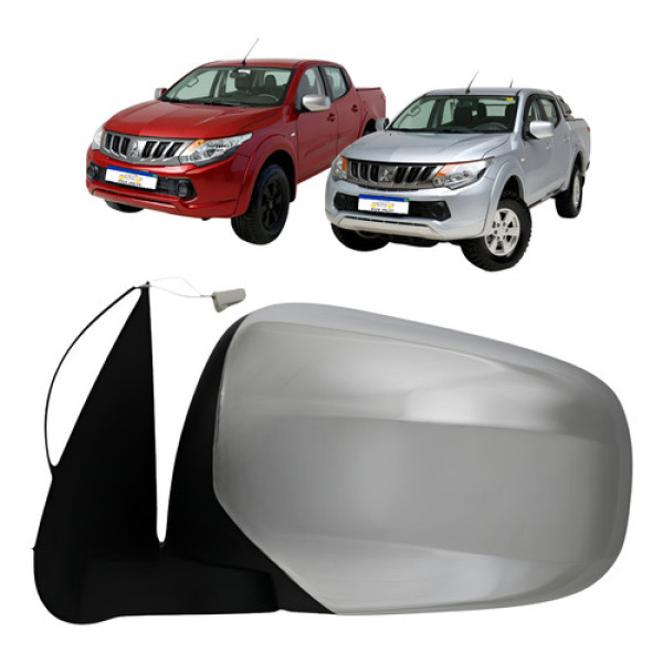 Retrovisor Elétrico Le Triton 2016 A 2022 S/pisca Cromado Esquerdo Retrovisor Elétrico Le Triton 2016 A 2022 S/pisca Cromado Esquerdo