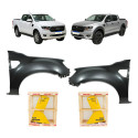 Par Paralama Ford Ranger Xls Xlt Limited 2017 A 2023