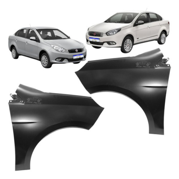 Paralama Fiat Grand Siena 2012 2013 2014 2015 A 2021 Novo