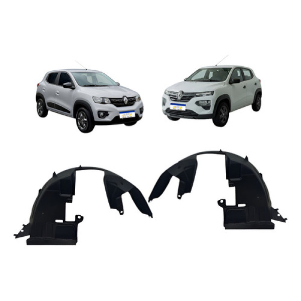 Par Parabarro Lameiro Dianteiro Renault Kwid 2017 A 2026