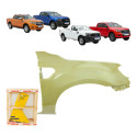 Paralama Ford Ranger 2017 2018 2019 2020 2021 2022 Cinza L.d
