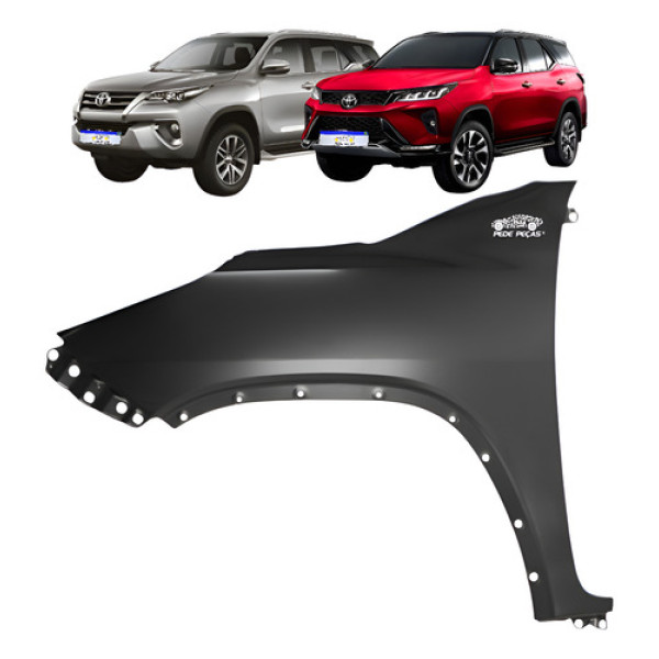 Paralama Toyota Hilux Sw4 2016 2017 2018 2019 A 2025 Novo Le