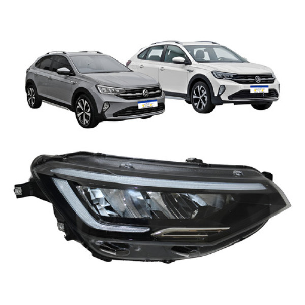 Farol Sinaleira Nivus 2020 2021 2022 2023 2024 Full Led Ld Direito/passageiro