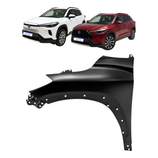 Paralama Toyota Corolla Cross 2022 2023 2024 A 2026 Le Preto