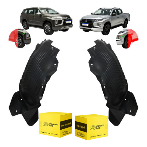 Par Parabarro Dianteiro Dakar L200 2021 A 2025 Anterior