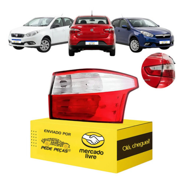 Lanterna Grand Siena Canto 2012 13 14 15 16 17 18 A 2021 Ld Direito/passageiro