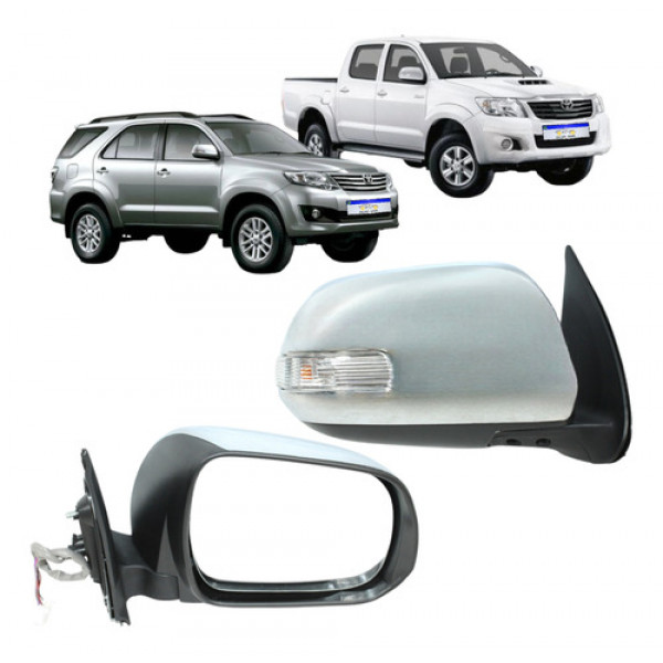 Retrovisor Toyota Hilux Sw4 2012 2013 2014 2015 C/pisca Ld 