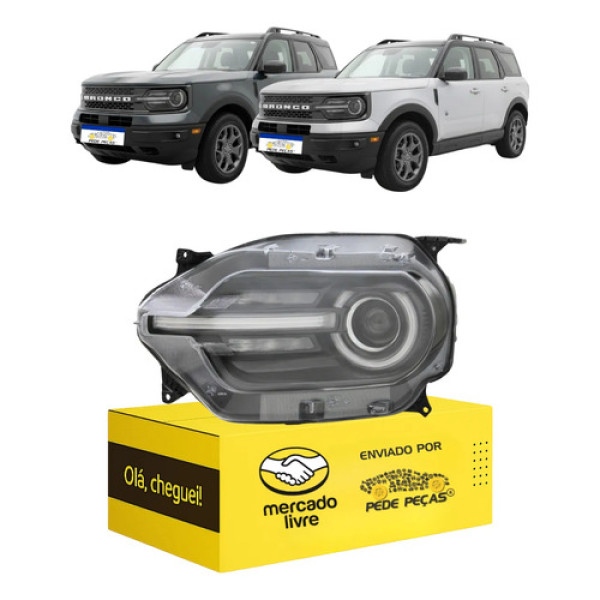 Farol Sinaleira Ford Bronco 2021 2022 23 24 2025 Novo Le Esquerdo/motorista