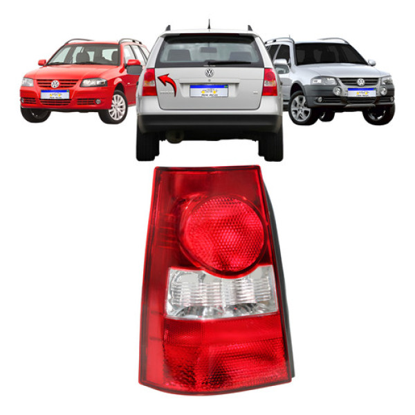 Lanterna Vw Parati G4 2006 2007 2008 2009 2010 2011 2012 L.e Esquerdo Vermelho