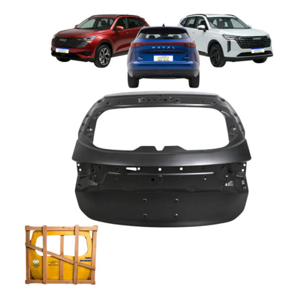 Tampa Traseira Gwm Haval H6 2023 2024 25 2026 Nova Cinza
