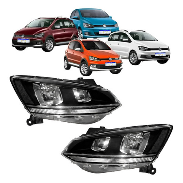Par Farol Vw Fox Crossfox Spacefox Spacecross 2015 A 2022