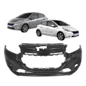 Parachoque Dianteiro Peugeot 208 2013 2014 2015 2016 Novo Preto