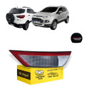 Refletor Parachoque Traseiro Ford Ecosport 2013 2014 2015 Ld Cristal/vermelho