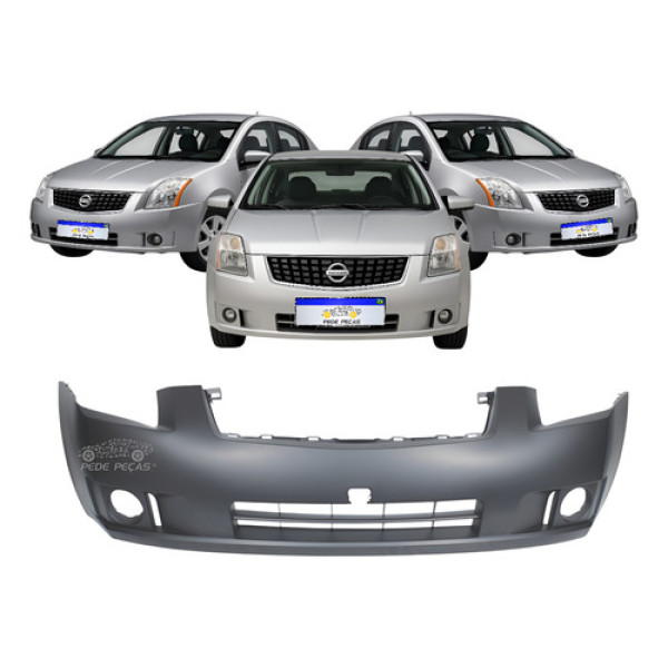 Parachoque Dianteiro Nissan Sentra 2007 2008 2009 Novo