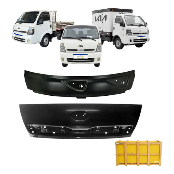Kit Capo Kia Bongo 2013 A 2023 Painel Frontal Superior Novo