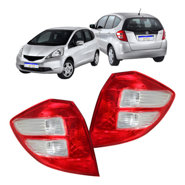 Lanterna Honda Fit 2009 2010 2011 2012 2013 2014 Nova