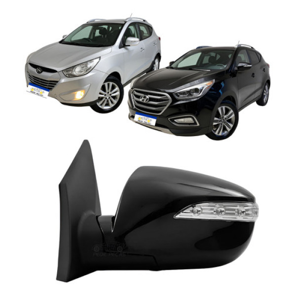 Retrovisor Esquerdo Ix35 2010 2011 2012 2013 2014 Elétrico Esquerdo