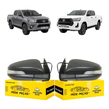 Par Retrovisor Toyot...