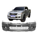 Parachoque Dianteiro Toyota Hilux 2012 2013 2014 2015 Novo Preto