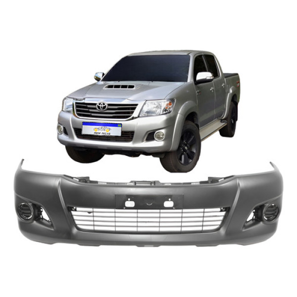 Parachoque Dianteiro Toyota Hilux 2012 2013 2014 2015 Novo
