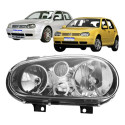 Par Farol Volkswagen Golf 2001 2002 2003 A 2007 Sem Auxiliar