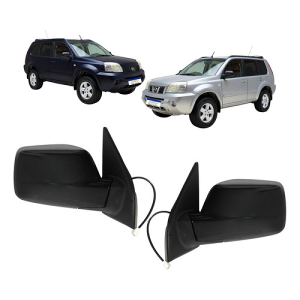 Retrovisor Nissan X-trail 2003 2004 2005 A 2007 Elétrico Par