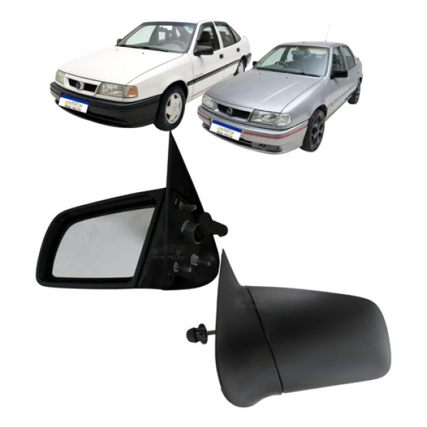 Retrovisor Manual Esquerdo Chevrolet Vectra 1990 A 1995 