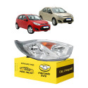 Farol Direito Ford Fiesta Rocam 2010 2011 2012 2013 2014 Direito/passageiro