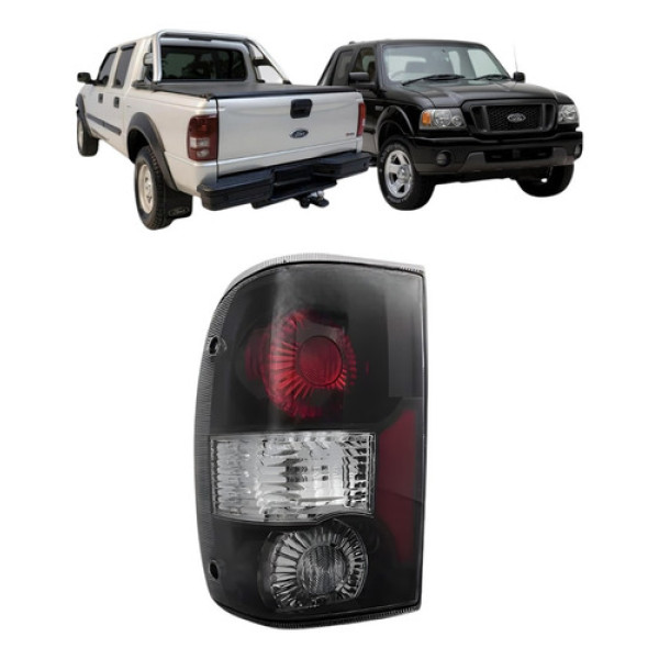 Lanterna Direita Ford Ranger 2005 A 2009 Fume Direito/passageiro Direito