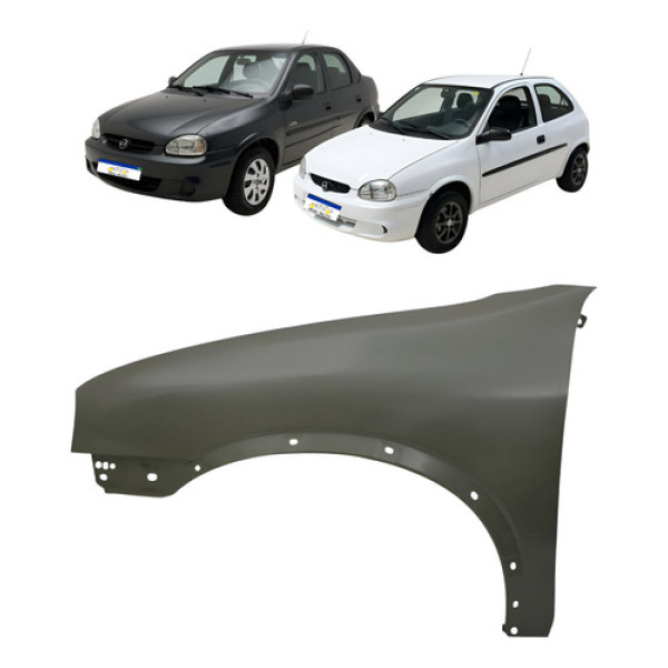 Paralama Esquerdo Corsa 1994 A 2002 Pickup 1998 A 2003 Novo