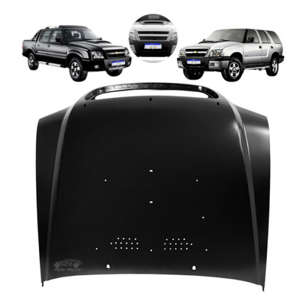 Capo Chevrolet S10 Blazer Pitbull 2006 A 2011 Com Entrada Ar