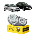 Farol Vw Polo 2003 2004 2005 2006 Cromado Dianteiro Novo L.d Direito