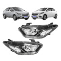 Farol Chevrolet Onix Prisma 2017 2018 2019 2020 2021 C/led