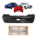 Parachoque Traseiro Renault Logan S/f Sensor 2013 A 2023