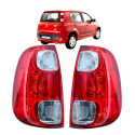 Par Lanterna Fiat Uno Vivace 2010 2011 2012 A 2016 Cristal Ambos Lados Vermelho