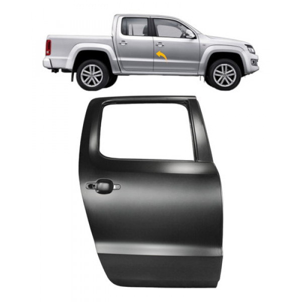 Porta Traseira Vw Amarok 2010 2011 2012 2013 2014 A 2024 Ld