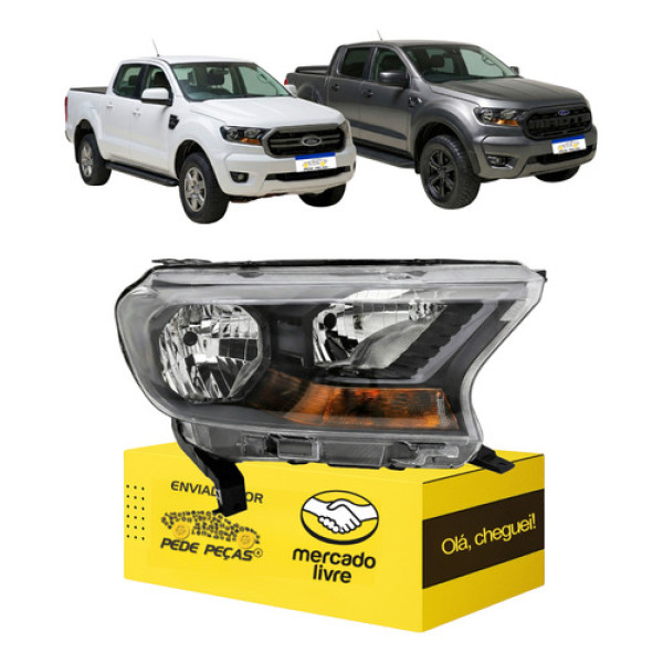 Farol Ranger 2017 2018 2019 2020 21 22 2023 Xls Xl Storm L.d Direito/passageiro