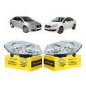 Par Farol Fiat Linea 2009 2010 2011 2012 2013 2014 2015 2016 Esquerdo
