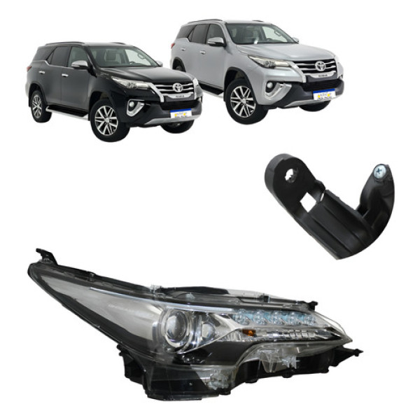 Farol Direito Toyota Sw4 Srx 2016 A 2020 Avariado Direito/passageiro