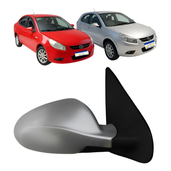 Retrovisor Jac J3 2011 2012 A 2015 C/aquecimento Ld Carona  Direito